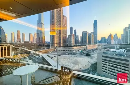 النزل و الشقق الفندقية - 2 غرف نوم - 3 حمامات للايجار في 1 فندق العنوان-سكاي فيو - أبراج العنوان سكاي فيو - دبي وسط المدينة - دبي