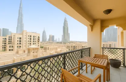 Apartment - 2 Bedrooms - 3 Bathrooms for rent in Reehan 1 - Reehan - Old Town - Dubai