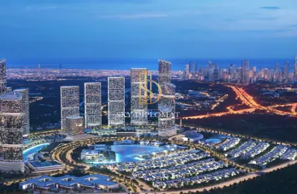 Apartment - 1 Bedroom - 1 Bathroom for sale in 320 Riverside Crescent - Sobha Hartland II - Bukadra - Dubai