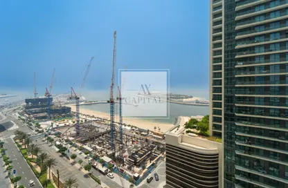 شقة - 2 غرف نوم - 3 حمامات للايجار في سانرايز باي - إعمار بيتشفرونت - دبي هاربور - دبي
