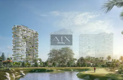Apartment - 1 Bedroom - 2 Bathrooms for sale in Golf Greens 2 Tower B - Golf Greens 2 - Golf Greens - DAMAC Hills - Dubai