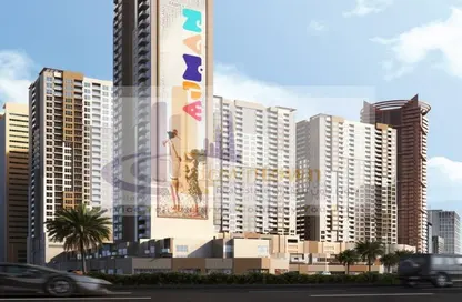 Apartment - 2 Bedrooms - 3 Bathrooms for sale in Ajman One - Phase 2 - Ajman Downtown - Ajman