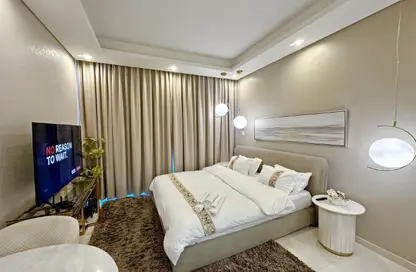 Apartment - 1 Bathroom for rent in Waves Tower - Business Bay - Dubai