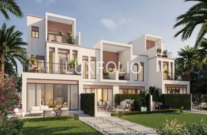 Townhouse - 4 Bedrooms - 3 Bathrooms for sale in Costa Brava 1 - Costa Brava at DAMAC Lagoons - Damac Lagoons - Dubai