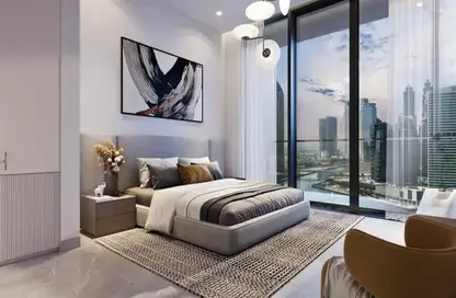 Apartment - Studio - 1 Bathroom for sale in Peninsula Four - Peninsula - Business Bay - Dubai