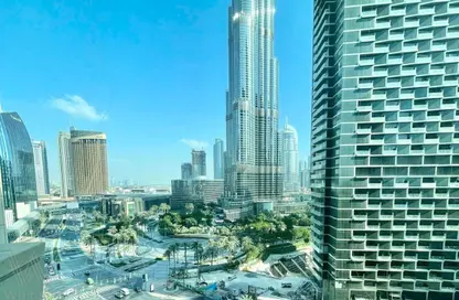 Apartment - 2 Bedrooms - 3 Bathrooms for rent in Burj Vista 2 - Burj Vista - Downtown Dubai - Dubai