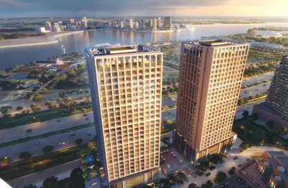 Apartment - 1 Bedroom - 2 Bathrooms for sale in Binghatti Moonlight - Al Jaddaf - Dubai