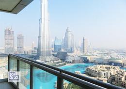 Balcony image for: Apartment - 3 bedrooms - 5 bathrooms for rent in The Residences 7 - The Residences - Downtown Dubai - Dubai, Image 1