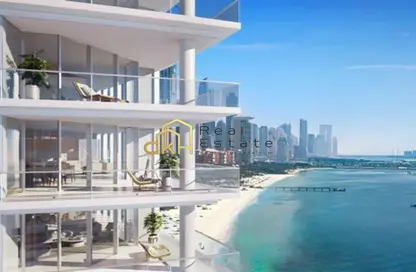 Water View image for: Apartment - 1 Bedroom - 2 Bathrooms for sale in Palm Beach Towers 3 - Palm Beach Towers - Palm Jumeirah - Dubai, Image 1