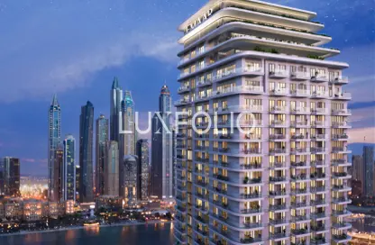 Apartment - 1 Bedroom - 1 Bathroom for sale in Beachgate by Address - EMAAR Beachfront - Dubai Harbour - Dubai