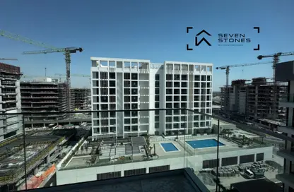 Apartment - Studio - 1 Bathroom for rent in Azizi Riviera 59 - Meydan One - Meydan - Dubai
