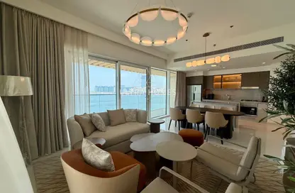 Apartment - 2 Bedrooms - 3 Bathrooms for rent in Grand Bleu Tower 2 - EMAAR Beachfront - Dubai Harbour - Dubai