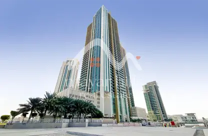 Apartment - 2 Bedrooms - 4 Bathrooms for rent in Ocean Terrace - Marina Square - Al Reem Island - Abu Dhabi