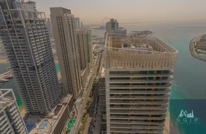 Apartment - 1 Bedroom - 1 Bathroom for rent in Grand Bleu Tower 1 - EMAAR Beachfront - Dubai Harbour - Dubai