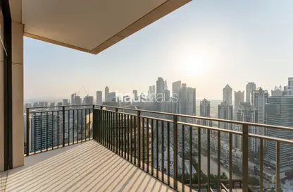 Balcony image for: Apartment - 3 Bedrooms - 4 Bathrooms for rent in Boulevard Crescent 1 - BLVD Crescent - Downtown Dubai - Dubai, Image 1