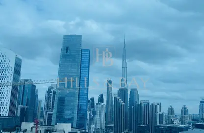 مكتب - استوديو - 1 حمام للايجار في برج بارك لين - الخليج التجاري - دبي