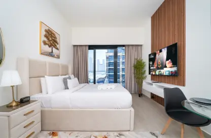 Apartment - Studio - 1 Bathroom for rent in AZIZI Riviera 26 - Meydan One - Meydan - Dubai