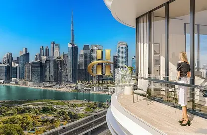 شقة - غرفة نوم - 2 حمامات للبيع في برج فينتو - الخليج التجاري - دبي