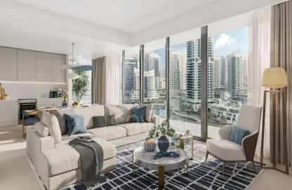 Apartment - 2 Bedrooms - 2 Bathrooms for sale in Marina Shores - Dubai Marina - Dubai