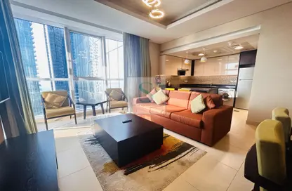 Apartment - 1 Bedroom - 2 Bathrooms for rent in Al Jowhara Tower - Corniche Road - Abu Dhabi