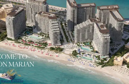 Apartment - 2 Bedrooms - 3 Bathrooms for sale in Rosso Bay Residence - Al Marjan Island - Ras Al Khaimah