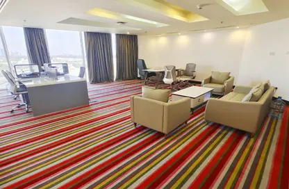 Office Space - Studio - 1 Bathroom for rent in Crystal Tower - Business Bay - Dubai
