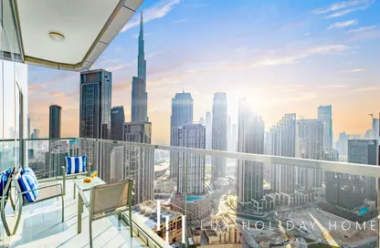 Apartment - 3 Bedrooms - 2 Bathrooms for rent in Paramount Tower Hotel  and  Residences - Business Bay - Dubai