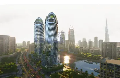 Apartment - 2 Bedrooms - 3 Bathrooms for sale in Canal Crown - Business Bay - Dubai