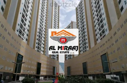 Apartment - 2 Bedrooms - 2 Bathrooms for sale in Ajman Pearl Towers - Ajman Downtown - Ajman