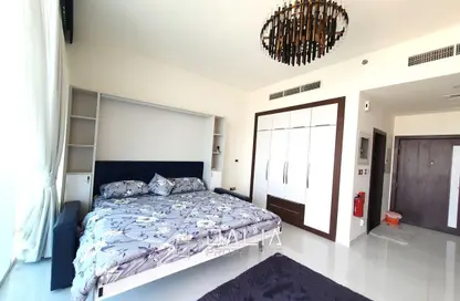 Room / Bedroom image for: Apartment - 1 Bathroom for rent in Miraclz Tower by Danube - Arjan - Dubai, Image 1