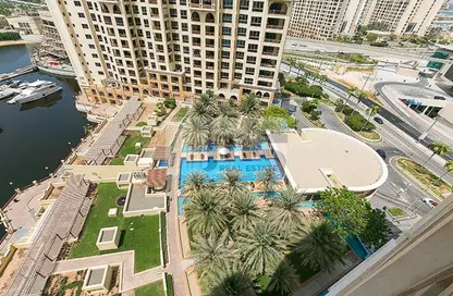 شقة - 2 غرف نوم - 3 حمامات للايجار في مساكن المارينا 6 - مساكن المارينا - نخلة جميرا - دبي