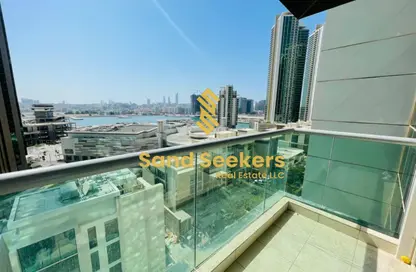 Apartment - 1 Bedroom - 2 Bathrooms for rent in Marina Blue Tower - Marina Square - Al Reem Island - Abu Dhabi