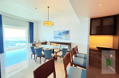 Apartment - 3 Bedrooms - 4 Bathrooms for rent in Fairmont Marina Residences - The Marina - Abu Dhabi