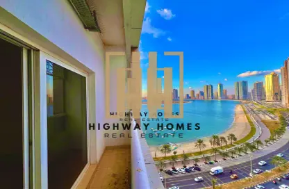 Apartment - 1 Bedroom - 2 Bathrooms for rent in Al Waha Residence - Al Khan - Sharjah