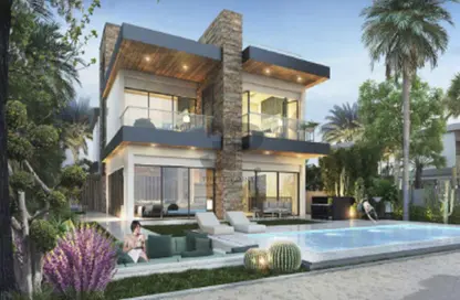 Villa - 6 Bedrooms - 7 Bathrooms for sale in Costa Brava 1 - Costa Brava at DAMAC Lagoons - Damac Lagoons - Dubai