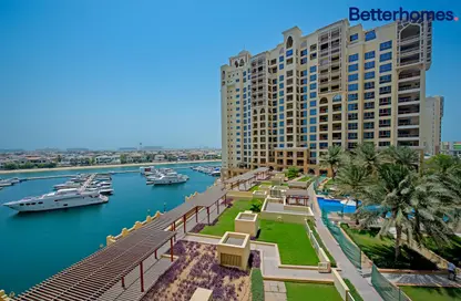Water View image for: Apartment - 2 Bedrooms - 3 Bathrooms for rent in Marina Residences 1 - Marina Residences - Palm Jumeirah - Dubai, Image 1