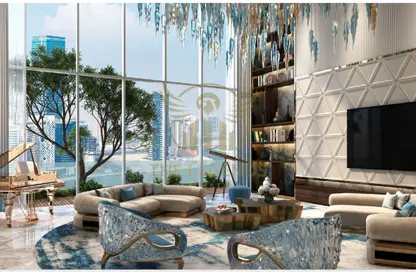 Apartment - Studio - 1 Bathroom for sale in Chic Tower - Business Bay - Dubai