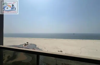 Apartment - 3 Bedrooms - 3 Bathrooms for rent in Ajman Corniche Residences - Ajman Corniche Road - Ajman