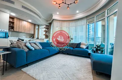 Apartment - 2 Bedrooms - 3 Bathrooms for rent in Marina Crown - Dubai Marina - Dubai