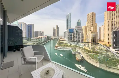 Apartment - 1 Bedroom - 2 Bathrooms for rent in Stella Maris - Dubai Marina - Dubai