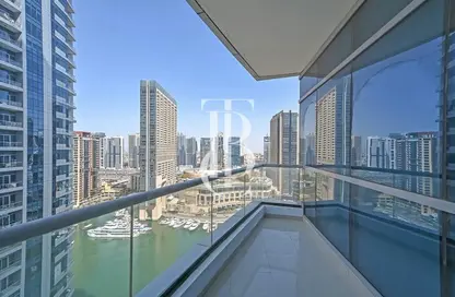 Apartment - Studio - 1 Bathroom for rent in Bay Central West - Bay Central - Dubai Marina - Dubai