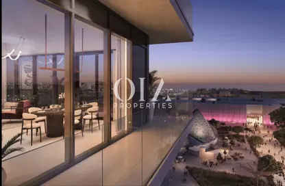 Balcony image for: Apartment - 1 Bedroom - 2 Bathrooms for sale in Manarat Living - Saadiyat Cultural District - Saadiyat Island - Abu Dhabi, Image 1