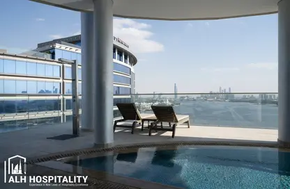Penthouse - 2 Bedrooms - 4 Bathrooms for rent in Marriott Marquis Dubai - Port Saeed - Deira - Dubai