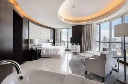 Room / Bedroom image for: Penthouse - 4 Bedrooms - 5 Bathrooms for sale in Burj Lake Hotel - The Address DownTown - Downtown Dubai - Dubai, Image 1