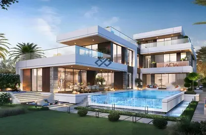 Pool image for: Villa - 4 Bedrooms - 5 Bathrooms for sale in Morocco Phase 2 - Damac Lagoons - Dubai, Image 1
