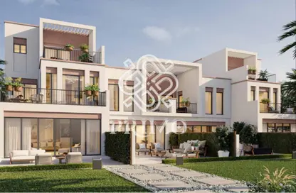 Townhouse - 3 Bedrooms - 3 Bathrooms for sale in Costa Brava 2 - Costa Brava at DAMAC Lagoons - Damac Lagoons - Dubai
