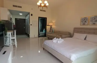 Apartment - 1 Bathroom for rent in Wavez Residence - Liwan - Dubai Land - Dubai