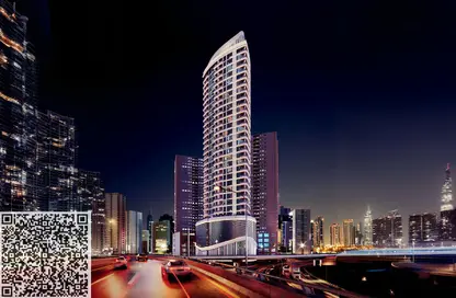 Apartment - 1 Bedroom - 2 Bathrooms for sale in Tower C1 - Ajman Pearl Towers - Ajman Downtown - Ajman