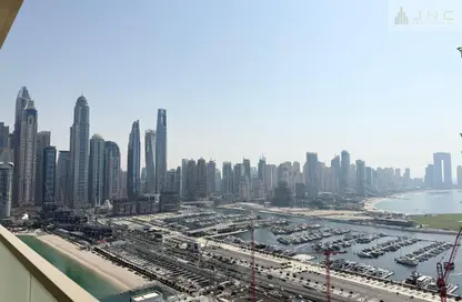 Apartment - 1 Bedroom - 1 Bathroom for rent in Marina Vista Tower 1 - Marina Vista - EMAAR Beachfront - Dubai Harbour - Dubai