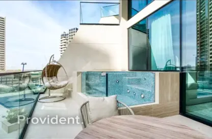 Apartment - 1 Bedroom - 2 Bathrooms for rent in Binghatti Royale - District 18 - Jumeirah Village Circle - Dubai